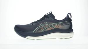 ASICS Men GEL-KAYANO 33 Running Shoes in Midnight/Khaki Green