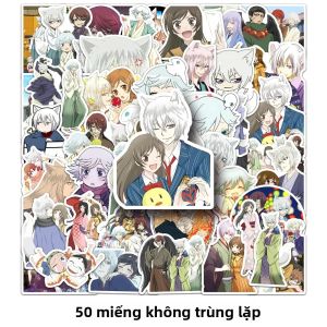 Bandai | 50 Miếng Dán Anime Kamisama Love Tự Dính Trang Trí Hoạt Hình Manga Kawaii Dễ Thương Cho Bé Gái Chủ Đề Nụ Hôn Kích Thước 2cm