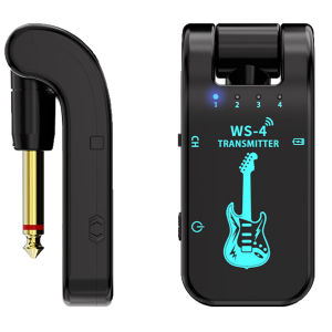 IRIN | Hệ Thống Đàn Guitar Không Dây 2.4G WS-4 8 Kênh Chuyển Đổi Bộ Thu Phát Độ Trễ 12ms Kim Loại Phụ Kiện Đàn Guitar Có Đầu Cắm