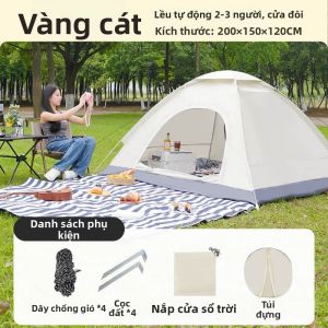 LIWAN | Lều Dã Ngoại Tự Động Chống Nắng Chống Côn Trùng Cho 3-4 Người