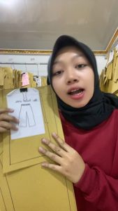 【COD】Pola Celana Kulot Anak Perempuan | Pola Celana Anak | Pola Instan | Pola Jiplak | Pola Jahitan Lengkap Firdaus Busana