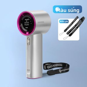 GOOJODOQ | Quạt Mini GOOJODOQ Nailoong GFS001 Turbo Jet 4000mAh Tốc Độ Cao Cầm Tay Gió Mạnh 100 Cấp Độ Sạc Lại Được Làm Bằng Kim Loại Làm Mát Bằng Khí