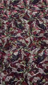 AT3057 French Mesh Lace 2026 Fabrics Embroidery Sequins Tulle Beaded African Fabric for Women Party Dresses 5Yards Sewing Meter
