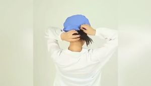 Chef Hat Kitchen Food Service Cooking Cap Anti Hair Loss Kitchen Hat Restaurant Reusable Hair Nets