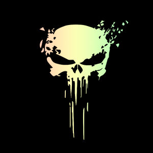 Reflective Skull Sticker Motorcycle Decal PET Waterproof Sun Protection Car Decoration Stickers