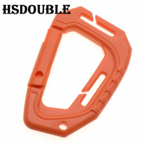 5 Chiếc Hình Chữ D 200LB Nhựa Snap Clip Carabiner Leo Núi Khóa Treo Ngoài Trời Móc Khóa Móc Leo Núi Phụ Kiện Đen/Khaki Nhạt/Khaki Tối/Xanh Quân Đội/Cam