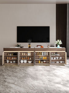 Modern Minimalist Light Luxury Small Households Sideboard 30cm