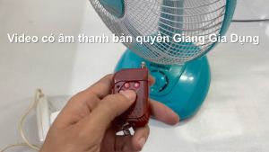 Bộ Ổ Cắm Điều Khiển Quạt Từ Xa 3 Tốc Độ MBQ Mobilcon Mẫu Mới Gọn Nhẹ