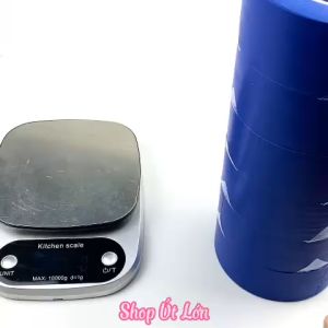 Băng keo dán nền màu xanh dương băng dính dán sàn rộng 4.7cm dài 33 mét 1 cây gồm 6 cuộn