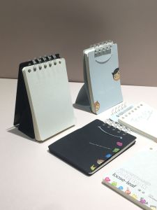 Mini Portable Standable Mars Devil A7 Loose Leaf Notebook Trendy Playlists Pocket-sized Detachable Page Business Supplies