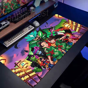 Bandai | PC XXL Mousepad Anime H-Helluva B-Boss Gaming Large400x900mm Mouse Pad Overlock Office Computer Keyboard HD Printing Desk Mat