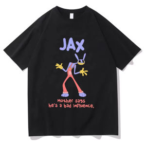 Hot Toys | Jax Purple Rabbit Anime Print T Shirts Funny Digital Circus Characters Graphic Clothes Fashion Cotton Short Sleeve Women Men Tee