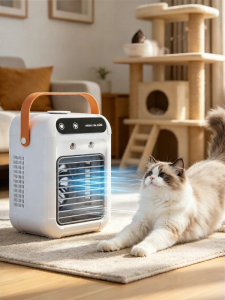 NIOYE | Pet Cooling Electric Fan for Small Animals