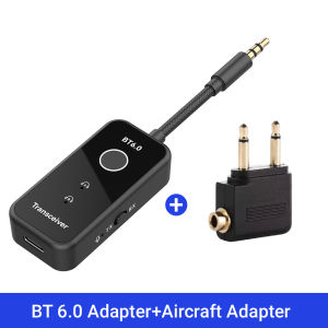 kebidumei | Bộ Thu Phát Âm Thanh Bluetooth 6.0 KEBIDUMEI Bộ Chuyển Đổi Không Dây Jack Cắm 35 Mm Cho TV Trên Ô Tô PC - Kết Nối Hai Thiết Bị Âm Nhạc Không Dây