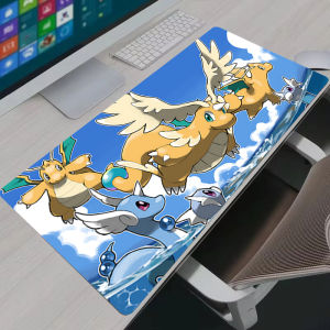 Bandai | Bàn Di Chuột Chơi Game Dragonite Large XXL - Tấm Lót Bàn Máy Tính Bằng Cao Su Dành Cho Laptop PC Phụ Kiện Chủ Đề Pokemon Bàn Phím & Chuột
