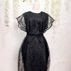 DRESS BRUKAT PENDEK KOREA WANITA TERBARU 2020 MODERN KEBAYA PESTA LENGAN PENDEK PAKAIAN BAJU WANITA KEBAYA TRADISIONAL KEBAYA WISUDA JOVITA