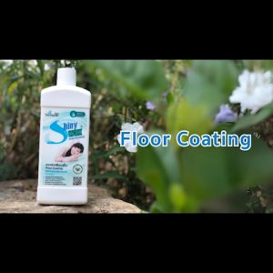Shinywax น้ำยาถูพื้น 2 in 1 ถูพร้อมเคลือบ แห้งไว ไม่เหนียวเท้า สะอาด ปลอดภัย เคลือบพื้น ขัดพื้น 1 ลิตร Floor Coating