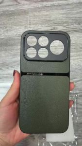 For Redmi Note 17 Pro Max Case Business PU Leather Litchi Splicing Shockproof Lens Protect Anti Scratch Redmi 17 15 Soft Cover