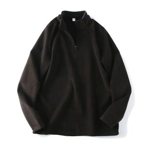 High-End Fleece Lined Thickened Warm High Elastic Breathable Windproof Fleece Jacket Inner And Outer Dual-Purpose Winter Coat