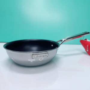 Chảo chống dính inox liền khối Elmich Trimax CZ EL-3835 size 20cm chảo xào sâu lòng