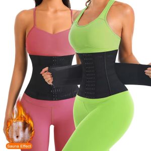 Waist Trainer for Women Hourglass Underbust Body Shaper With 7 Steel Bones and Hook And Eye Velcro Belt