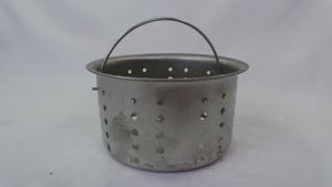 Rổ lọc rác bồn chậu rửa chén bát INOX đế cao 6cm và rộng 11cm