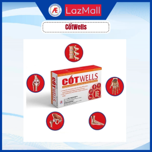 Cốt Wells - dùng cho người bị khô khớp cứng khớp đau mỏi khớp người lao động nặng nhọc nguy cơ gây thoái hoá khớp - Hộp 30 viên