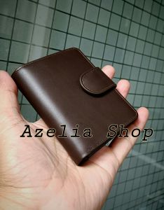 Dompet kulit kartu pria/wanita