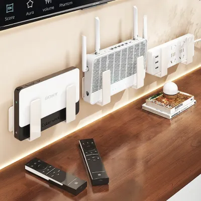 ATS | Non-Drill Wifi Router Shelf Wall Mount Bracket