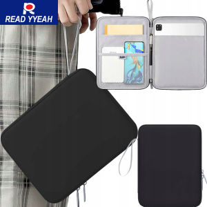 2025 Tablet Sleeve Bag 9-13In Handbag Case for IPad Samsung Xiaomi Lenovo Phone Keyboard Bag Cover Shockproof Pouch Multi Pocket