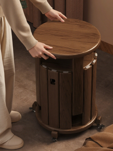 FWTDF | Stackable Storage Mid Century Style Stool