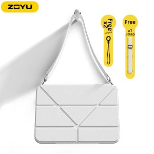 Zoyu | Anti-Drop Ultra-thin Magnetic Detachable Rotating Stand Slide Drawer Pencil Holder iPad Case