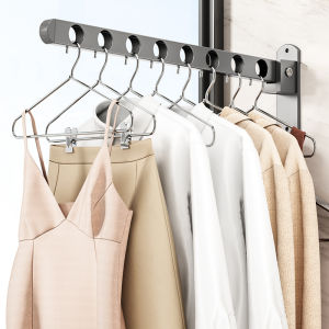 Extendable No-drill Invisible Foldable Drying Rack