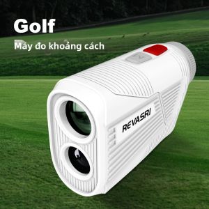 Nohawk | Máy Đo Khoảng Cách Sân Golf Mini REVASRI 1300 Yard Đo Độ Dốc Độ Phóng Đại 6X Sạc Từ Tính & Type-C Dành Cho Người Chơi Golf