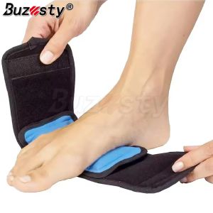 Buzesty Small Reusable Gel Ice Pack Brace Support Compress for Injuries and Pain Relief Cold Therapy Wrap for Hand Arch of Foot Wrist Elbow