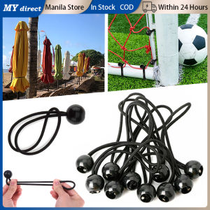 10pcs Multi-Function Ball Bungee Rope Canopy Awning Tarp Tie Down Elastic Cord Hiking Tent Accessories