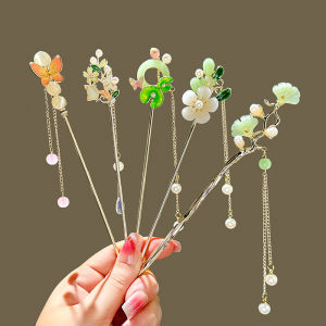 Phong Cách Cổ Điển Trung Hoa Mới Cổ Tích Siêu Phong Cách Mới Phụ Kiện Tóc Đơn Giản Tua Rua Hiện Đại Cao Cấp Phụ Kiện Tóc Hanfu