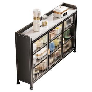 youqin | Rock Plate Narrow Console Storage Cabinet