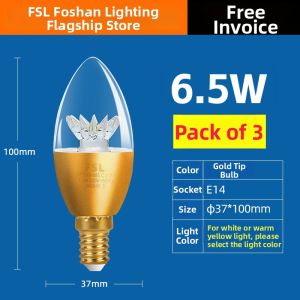 FSL | Energy-saving Ultra-bright LED Candle Bulb E14