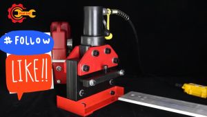 Máy cắt thanh cái đồng thủy lực CWC150 - Lực đột 20T- Bảo hành Toàn Quốc 6 tháng