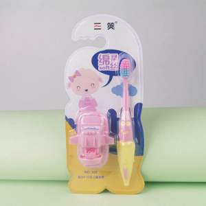 Kids Toothbrush With Toy 3-6 Years Old 儿童牙刷和玩具3-6岁