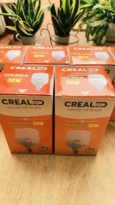 led bulb ép nhôm kim cương crealed 40w 30w 20w