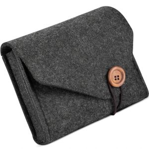 Digital Storage Bag Thick Felt Shockproof Organizer Anti Dust Anti Scratch Portable Pouch for Earphone Office Accessory Storage