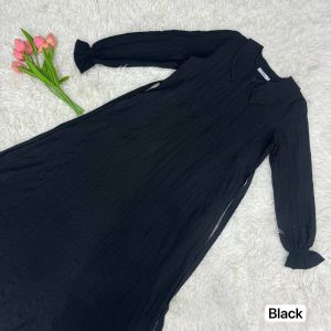 Gamis polos crinkle premium gemila hijab hayuri