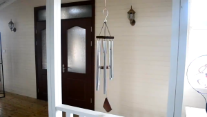 37 Inches 5 Metal Wind Chimes Outdoor Large Deep Tone Tubes Wind Chimes Retro Decor Memorial Wind