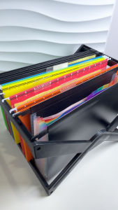 Long Hanging File Folder Frame for Suspension File Organizer Basket Document Holder Desktop Organizer School Supplies