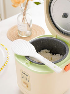 Easy to Clean Ceramic Rice Spoon Home Use Rice Fork Electric Rice Cooker Spoon Non-Stick High Temperature Resistant Pot Spoon