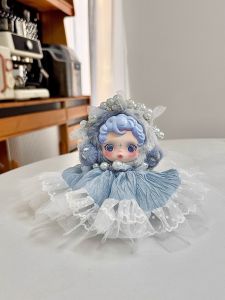 Blue Morning Dew Clothes Plush Hanging Pendants Winter Symphony Original Accessories Pearl Doll Clothes by Bubble Empire