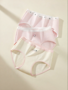 Breathable Cotton Panties for Young Girls