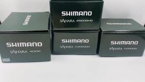 SHIMANO Reel SAHARA Spinning Fishing Reel 5.0:1/6.2:1 Ratio Metal Spool 3-11KG Power Saltewater Fishing Reels